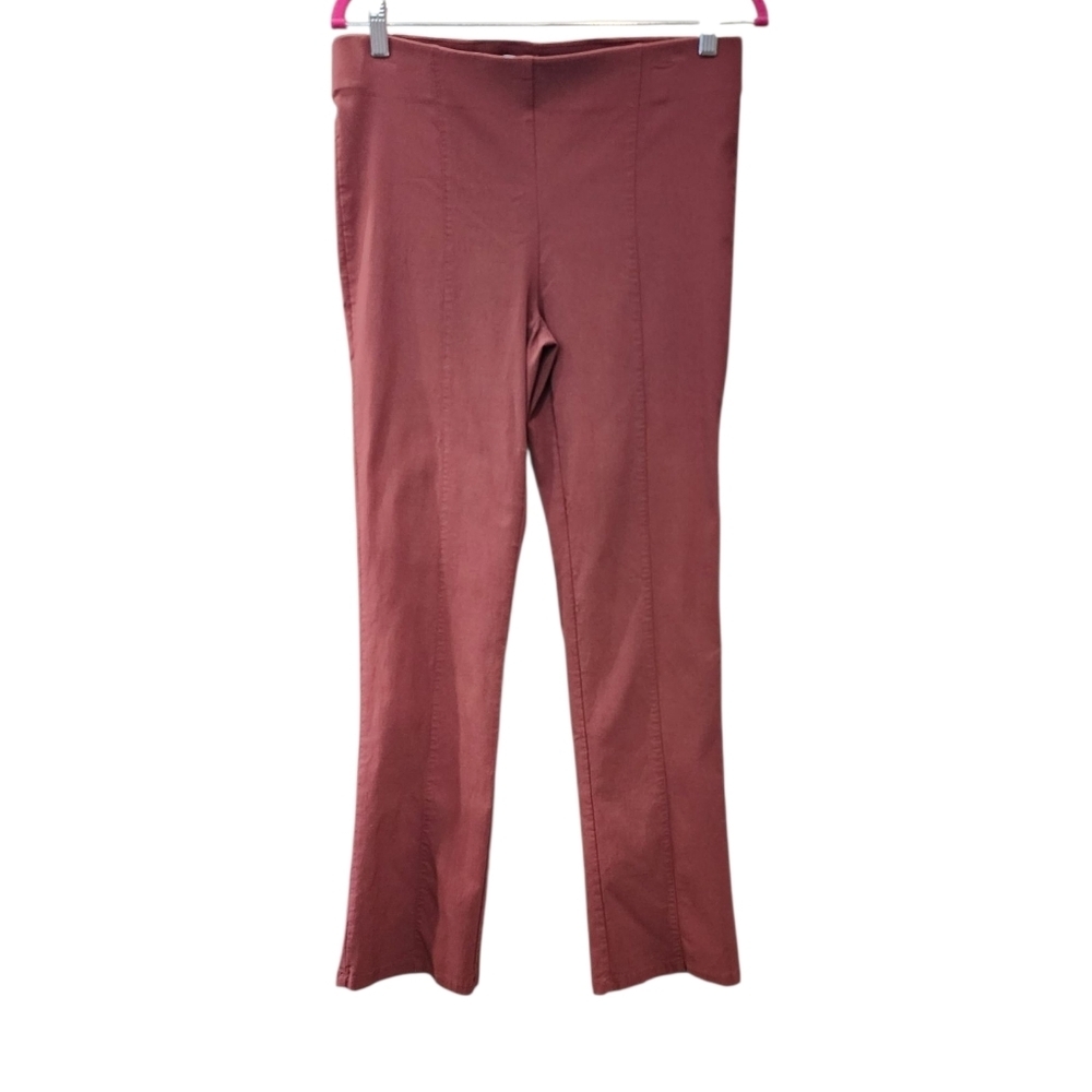 89th & Madison Terracotta Straight Leg Pants